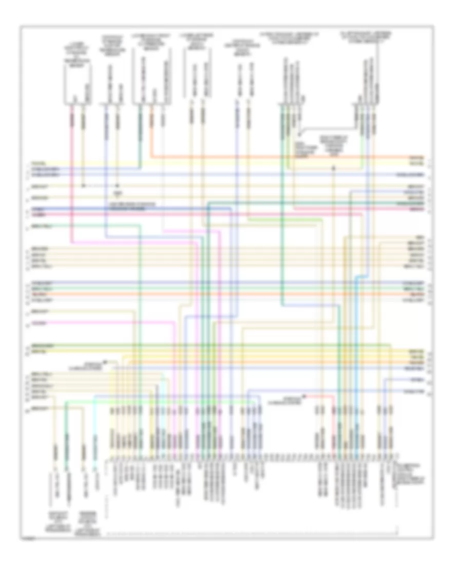 5.7L, Электросхема системы управления двигателя (4 из 5) для Dodge Challenger SRT-8 2013