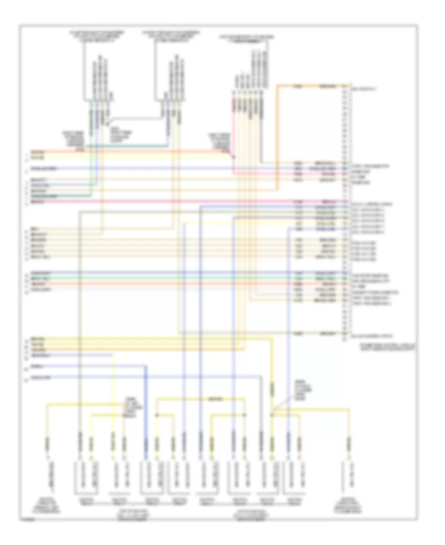 5.7L, Электросхема системы управления двигателя (5 из 5) для Dodge Challenger SRT-8 2013