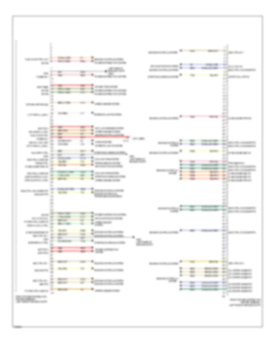 схема Ассамблеи PDC (1 из 3) для Dodge Journey Express 2011