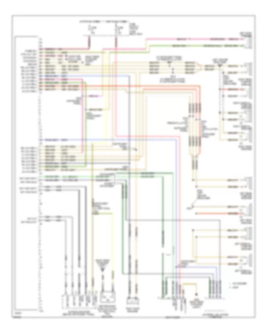 Электросхема магнитолы, Звучите 5 без PreInstallation для Dodge Sprinter 3500 2009