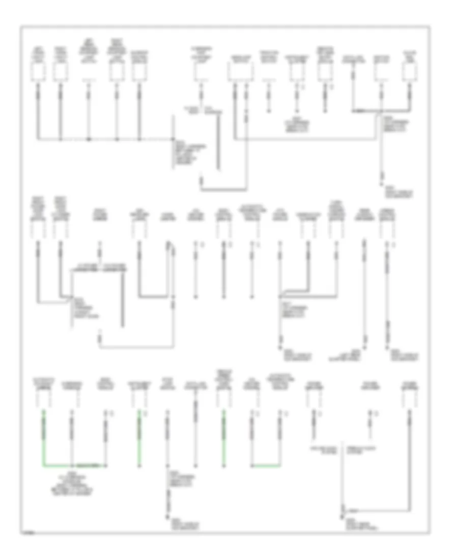 Электросхема подключение массы заземления (2 из 4) для Dodge Intrepid 1997