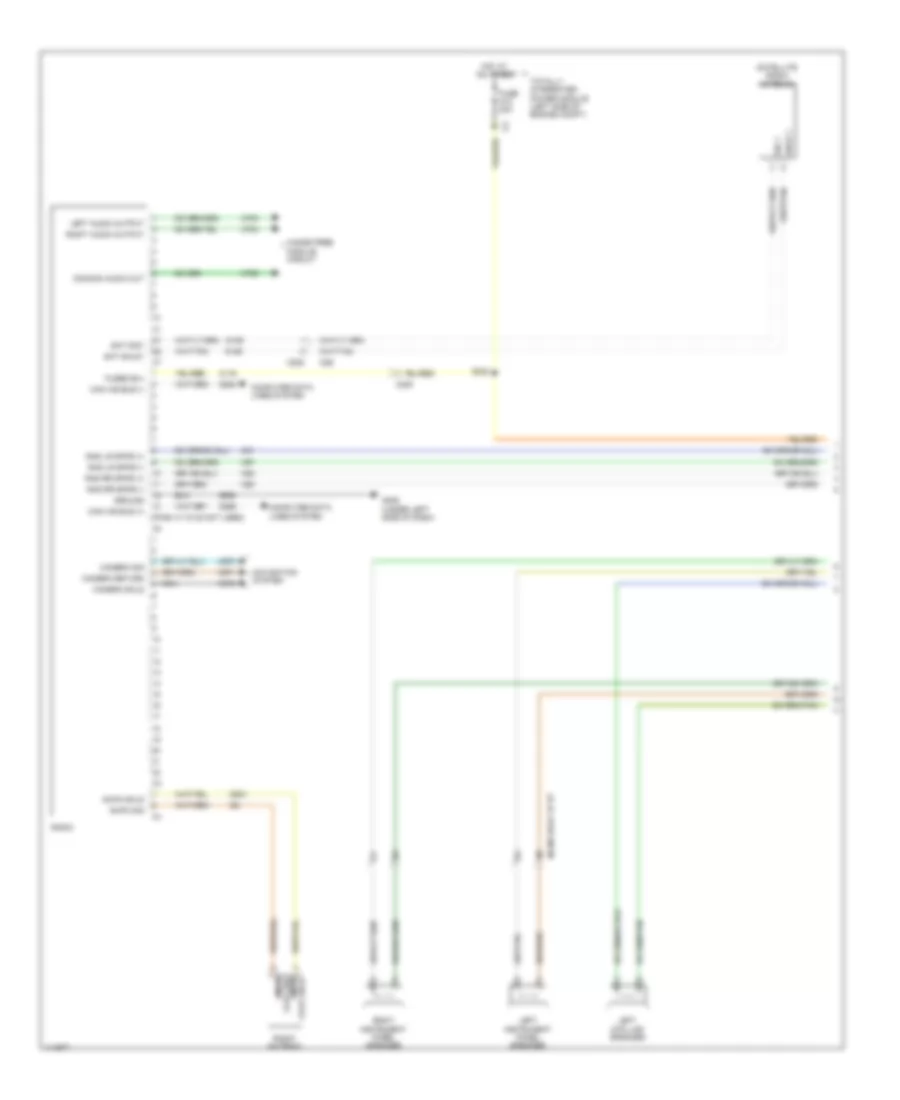 Электросхема магнитолы, Премиум класс (1 из 2) для Dodge Grand Caravan SE 2013