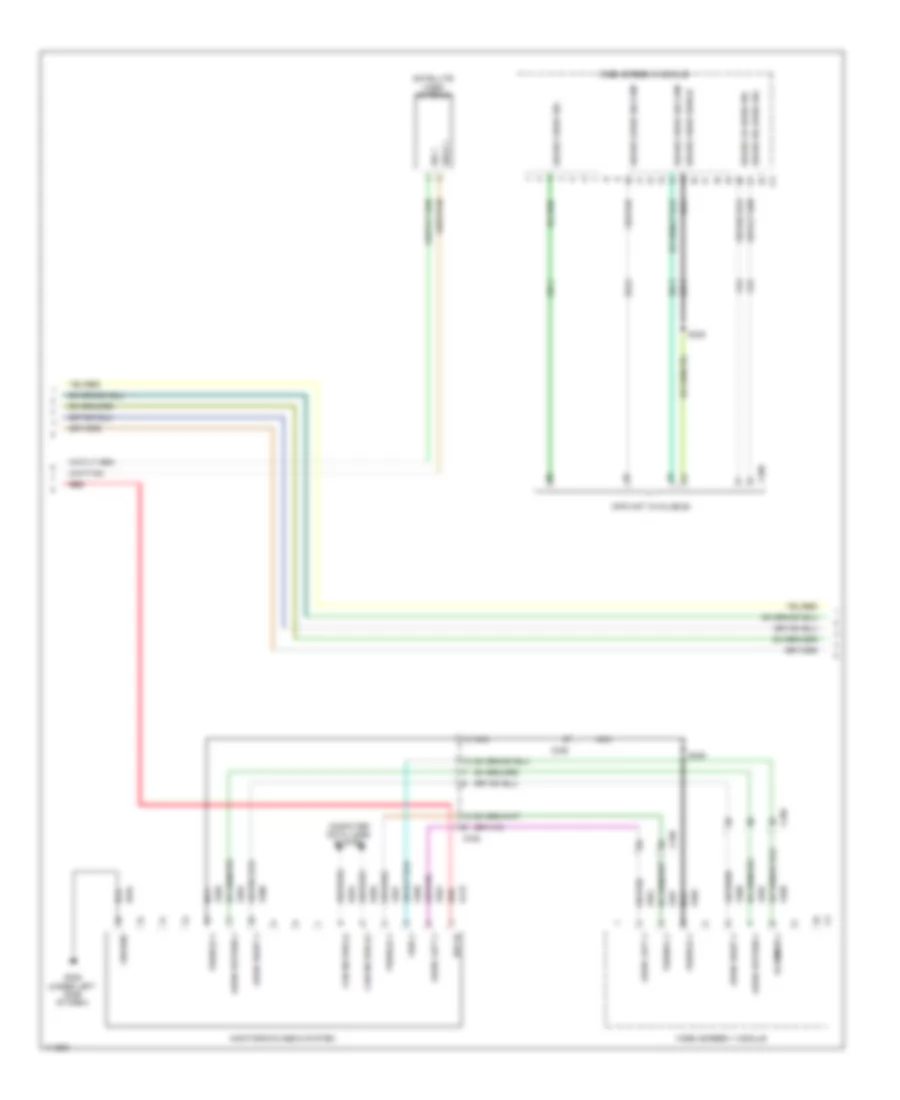 Электросхема магнитолы, С Сенсорный экран (2 из 4) для Dodge Grand Caravan SE 2013