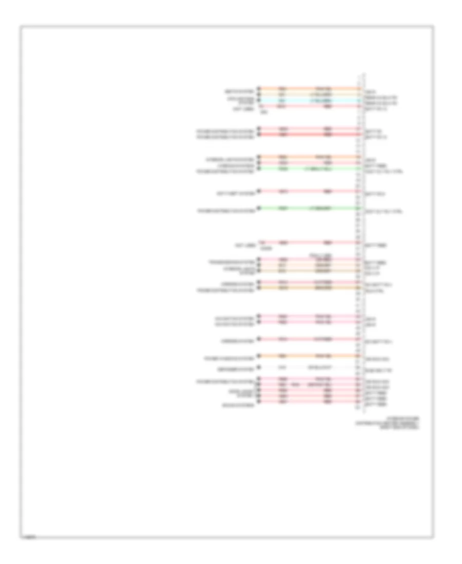 схема Ассамблеи PDC (3 из 3) для Dodge Journey AVP 2013
