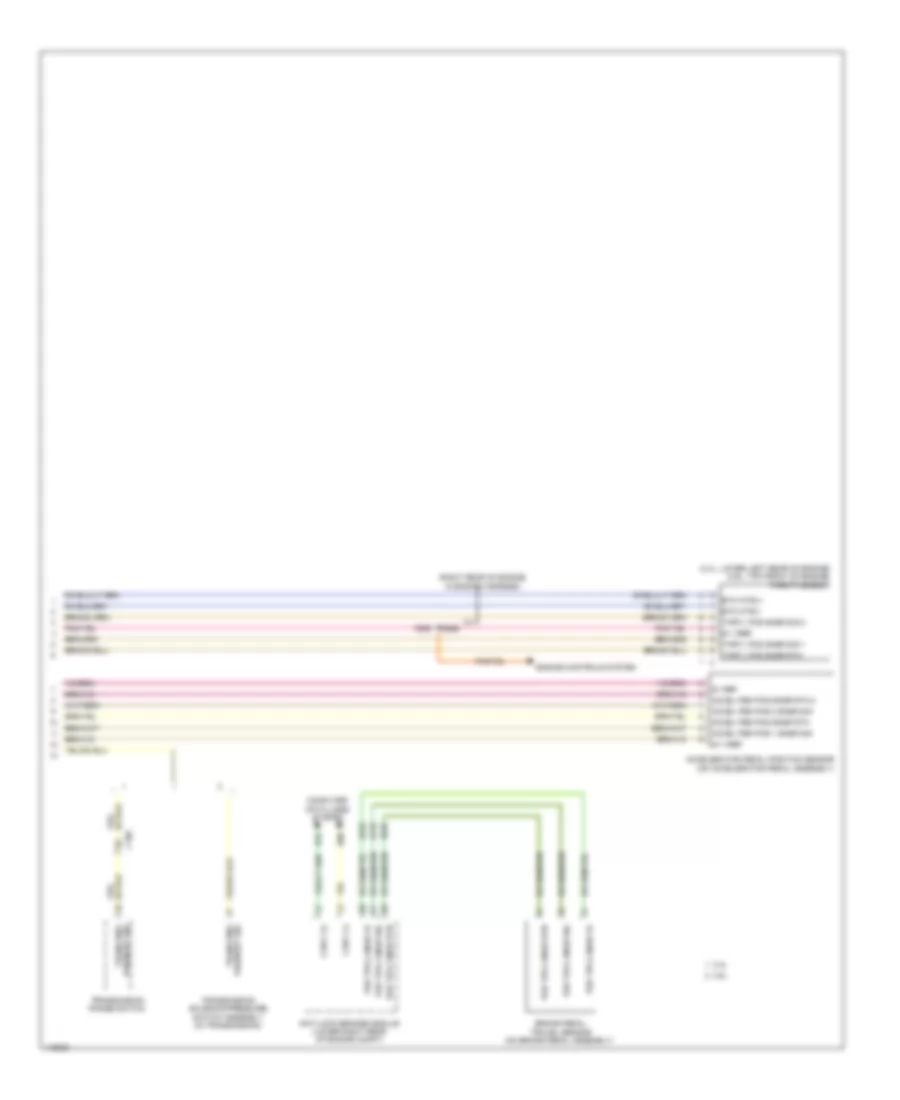 Электросхема системы круизконтроля (2 из 2) для Dodge Journey AVP 2013