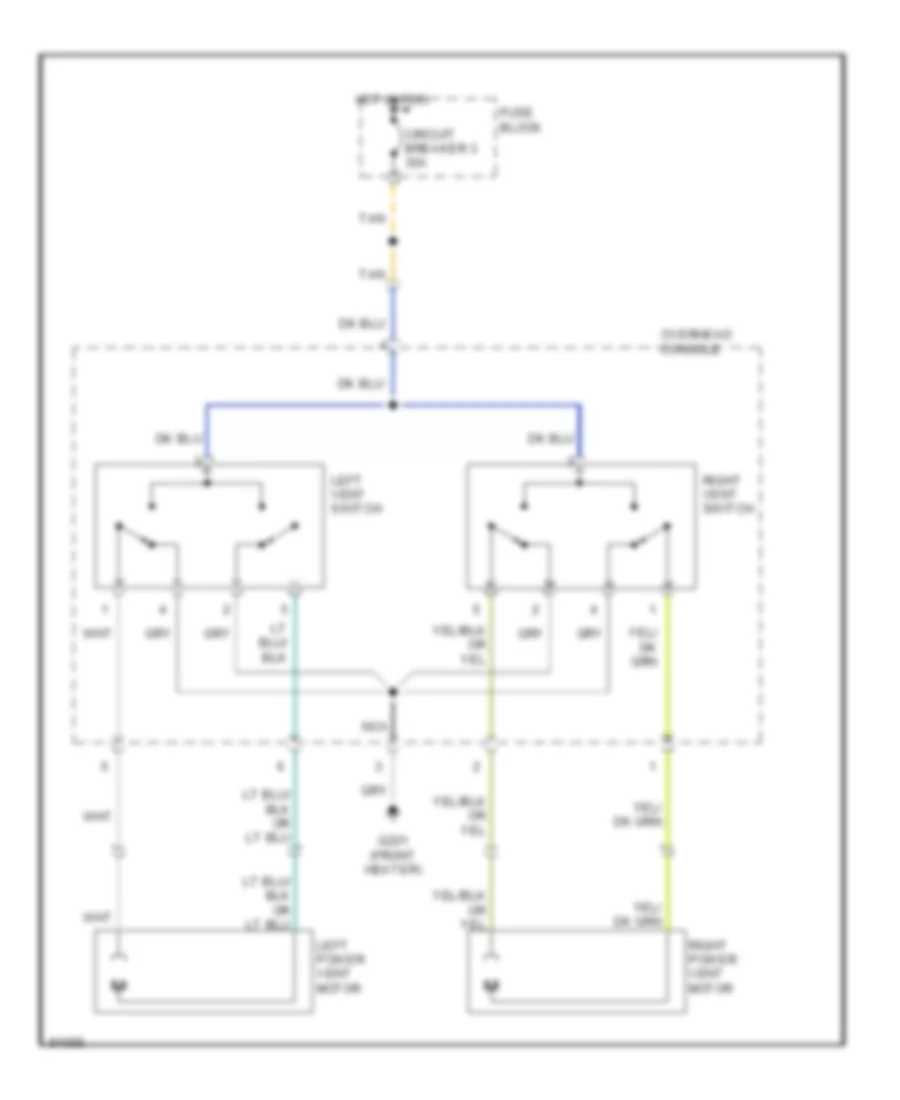 задний Windows Wiring Diagram четверти для Dodge Caravan SE 1990