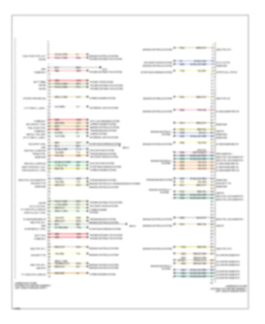схема Ассамблеи PDC (1 из 3) для Dodge Journey R/T 2013