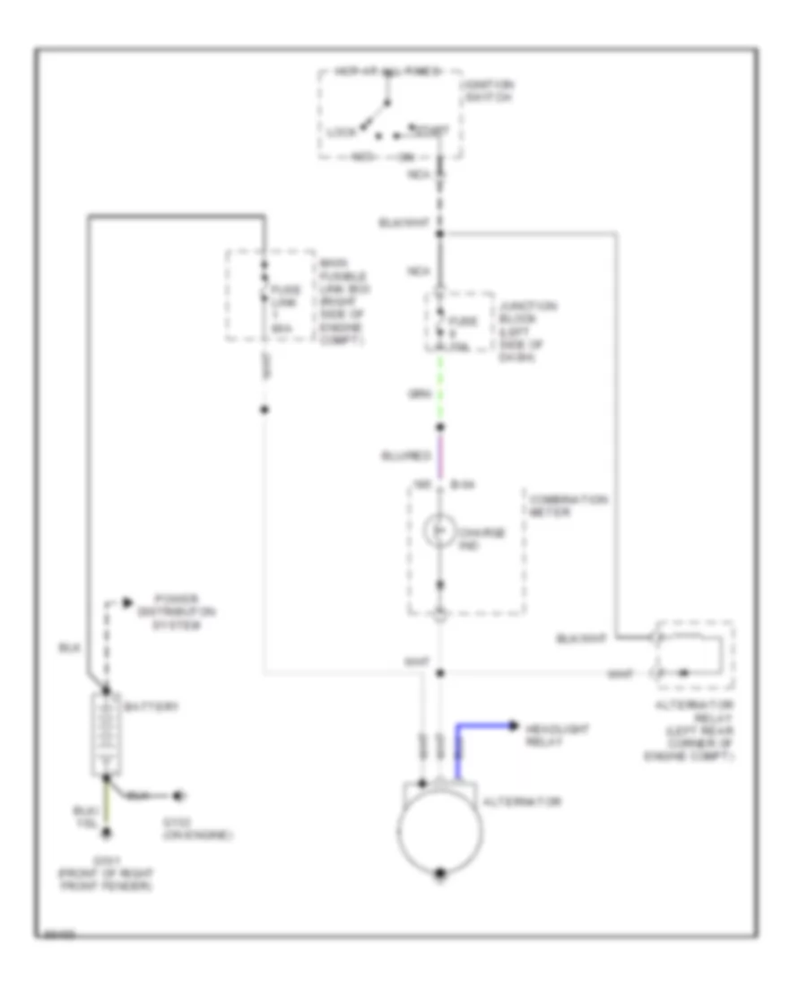 Все схемы для электропроводки Dodge Colt Vista 1990 Wiring diagrams