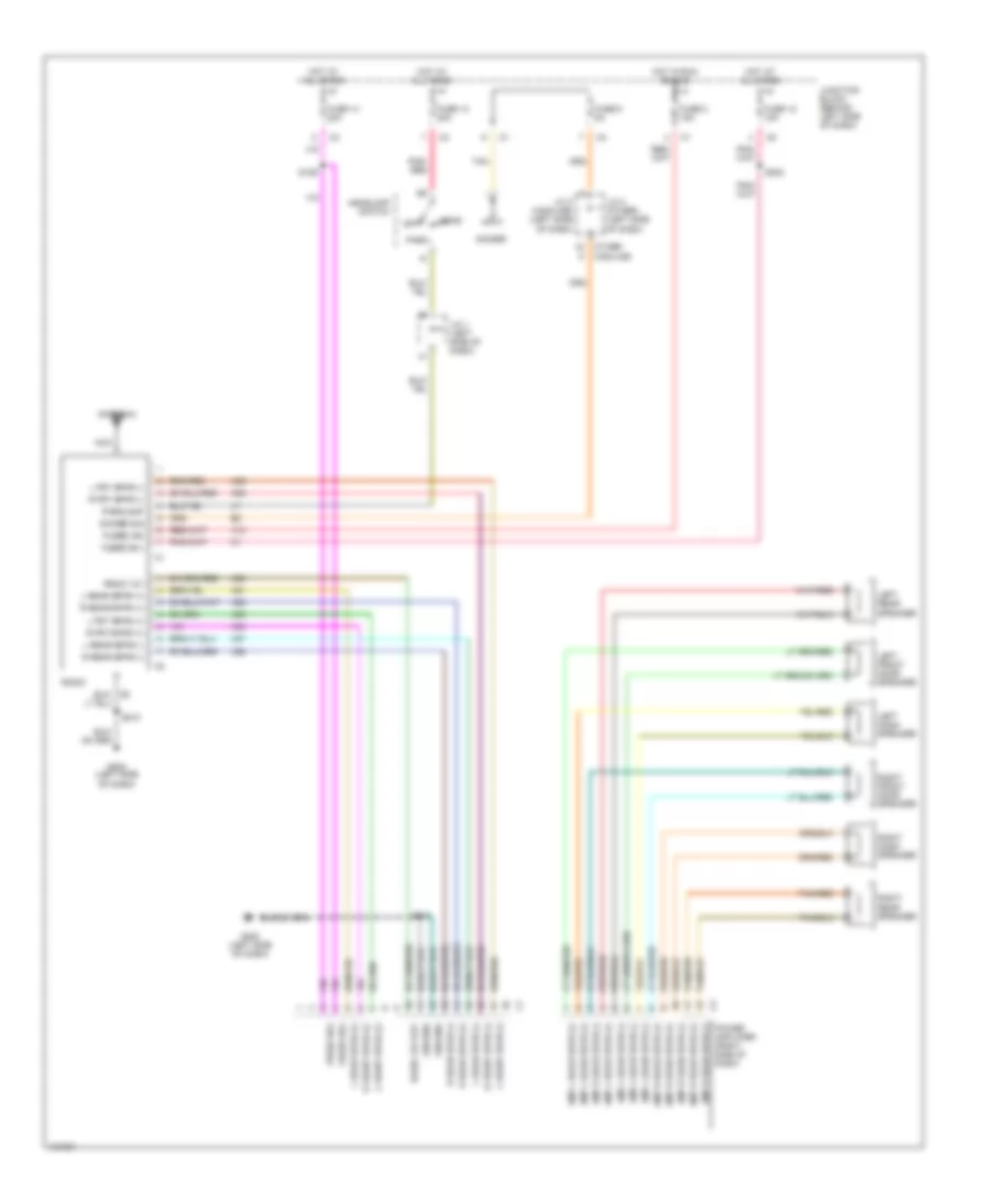 Электросхемы магнитолы, С усилитель для Dodge Ram Wagon B1998 3500