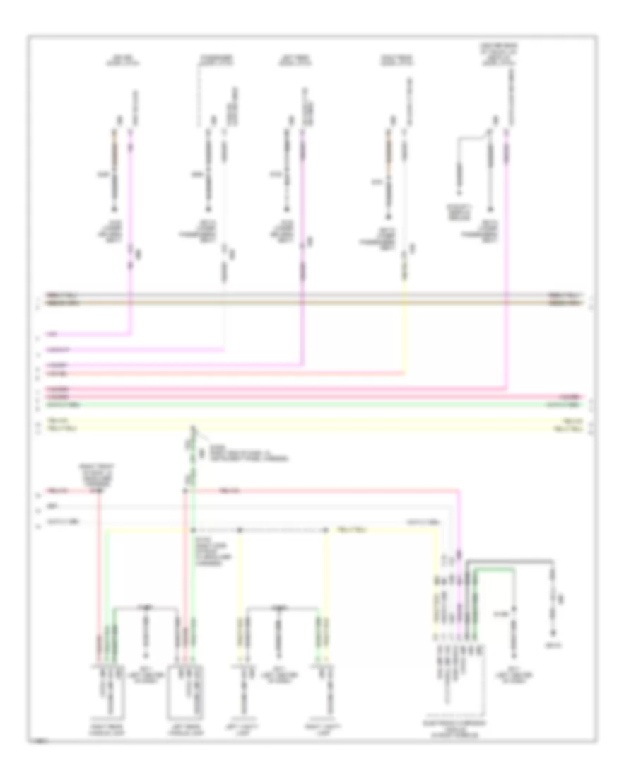Электросхема подсветки (2 из 3) для Dodge Charger Pursuit 2014