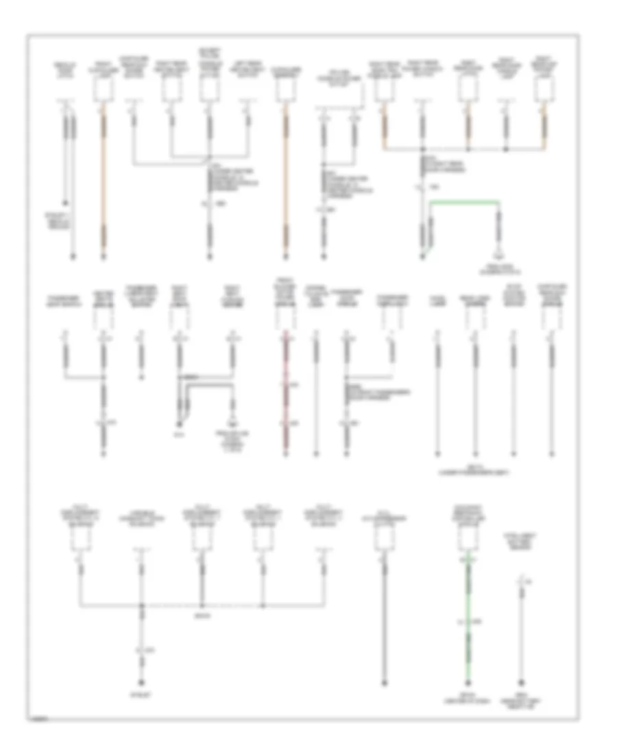 Электросхема подключение массы заземления (4 из 5) для Dodge Charger R/T 2014