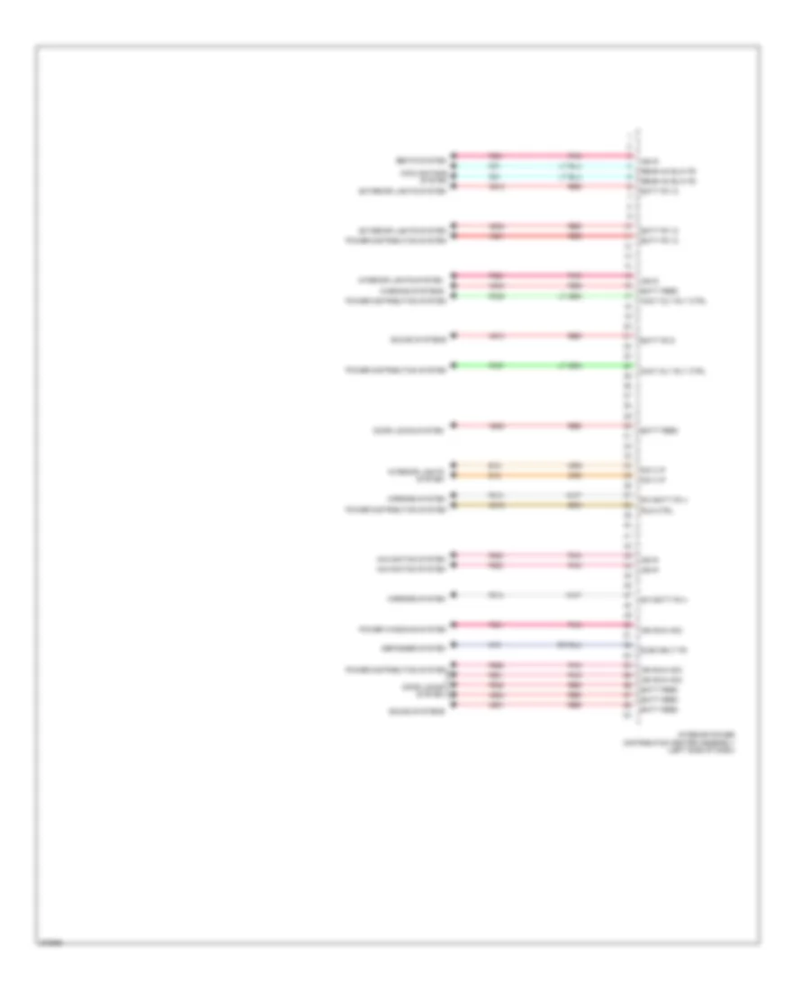 схема Ассамблеи PDC (3 из 3) для Dodge Journey AVP 2012