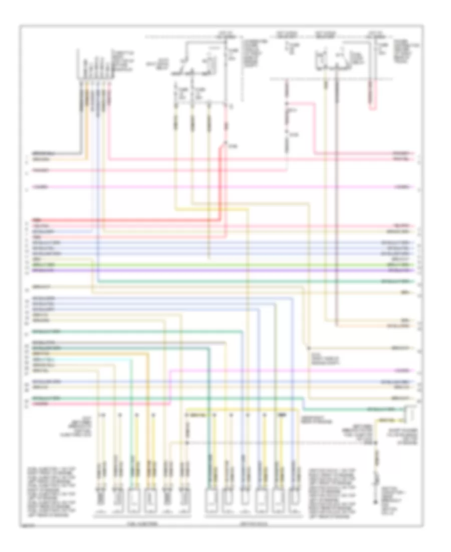 3.5L, Электросхема системы управления двигателем (2 из 5) для Dodge Magnum R/T 2007