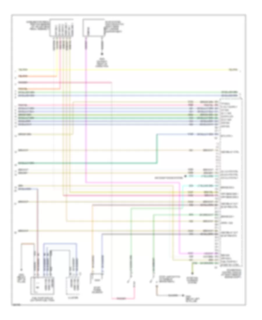 3.5L, Электросхема системы управления двигателем (4 из 5) для Dodge Magnum R/T 2007