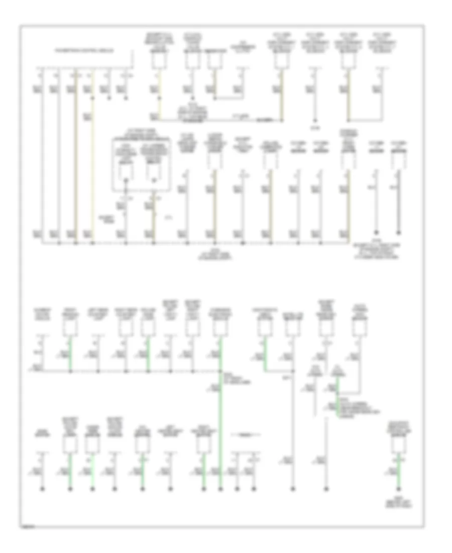 Электросхема подключение массы заземления (2 из 4) для Dodge Magnum R/T 2007