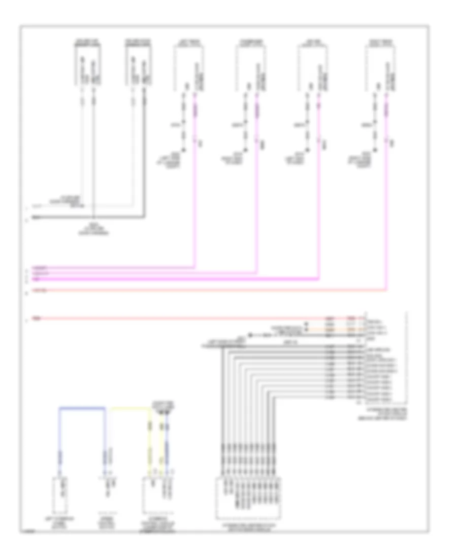 Электросхема освещения салона (3 из 3) для Dodge Dart Aero 2014