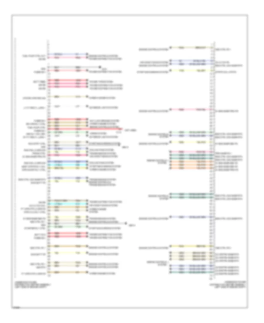 схема Ассамблеи PDC (1 из 3) для Dodge Journey SE 2012