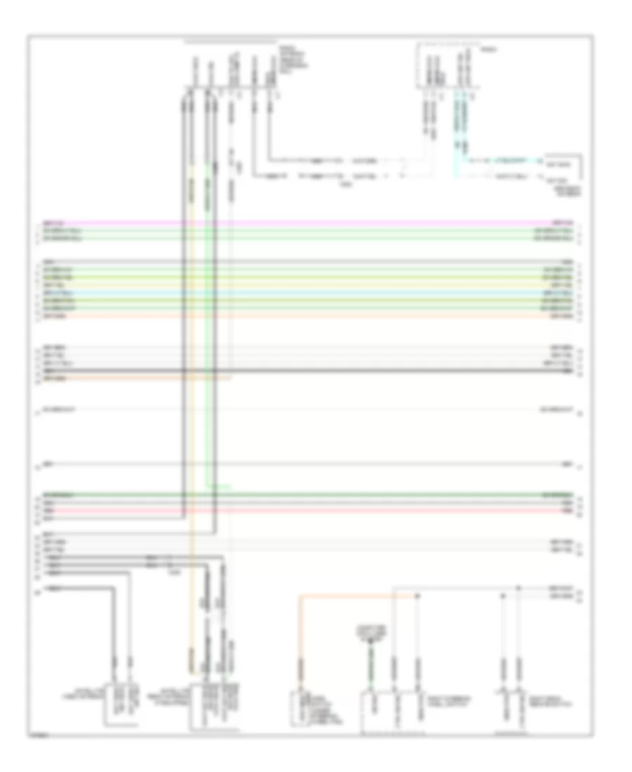Электросхема магнитолы, Премиум класс (3 из 4) для Dodge Journey SXT 2010