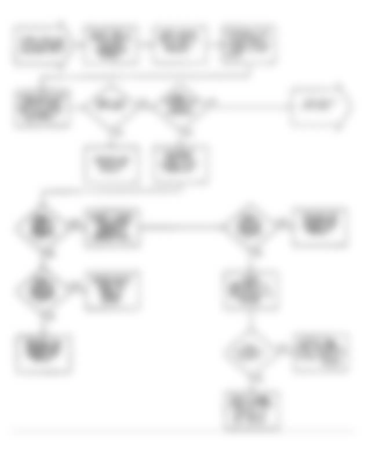 Dodge Colt DL 1990 - Component Locations -  Flow Chart DR-14 (1.5L) (1 of 3)