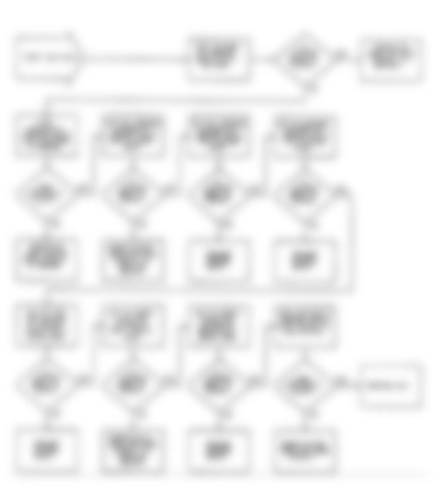 Dodge Colt GT 1990 - Component Locations -  Flow Chart NS-6 (1.8L)