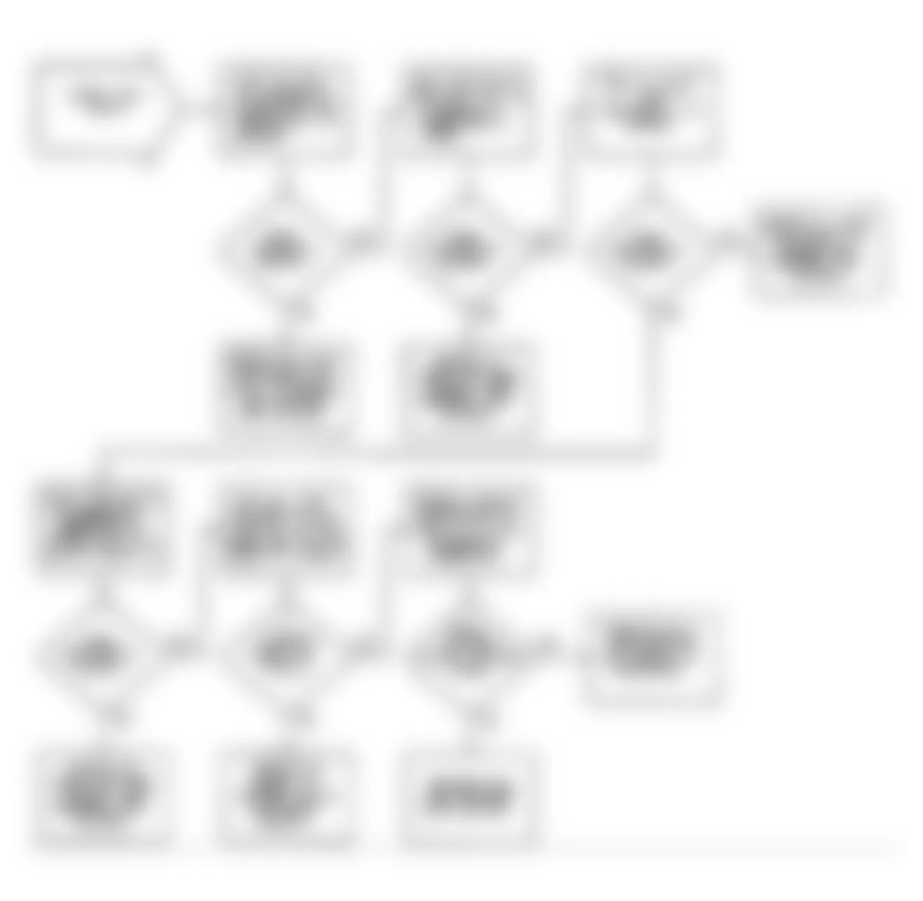 Dodge Colt GT 1990 - Component Locations -  Flow Chart NS-6 (1.6L)