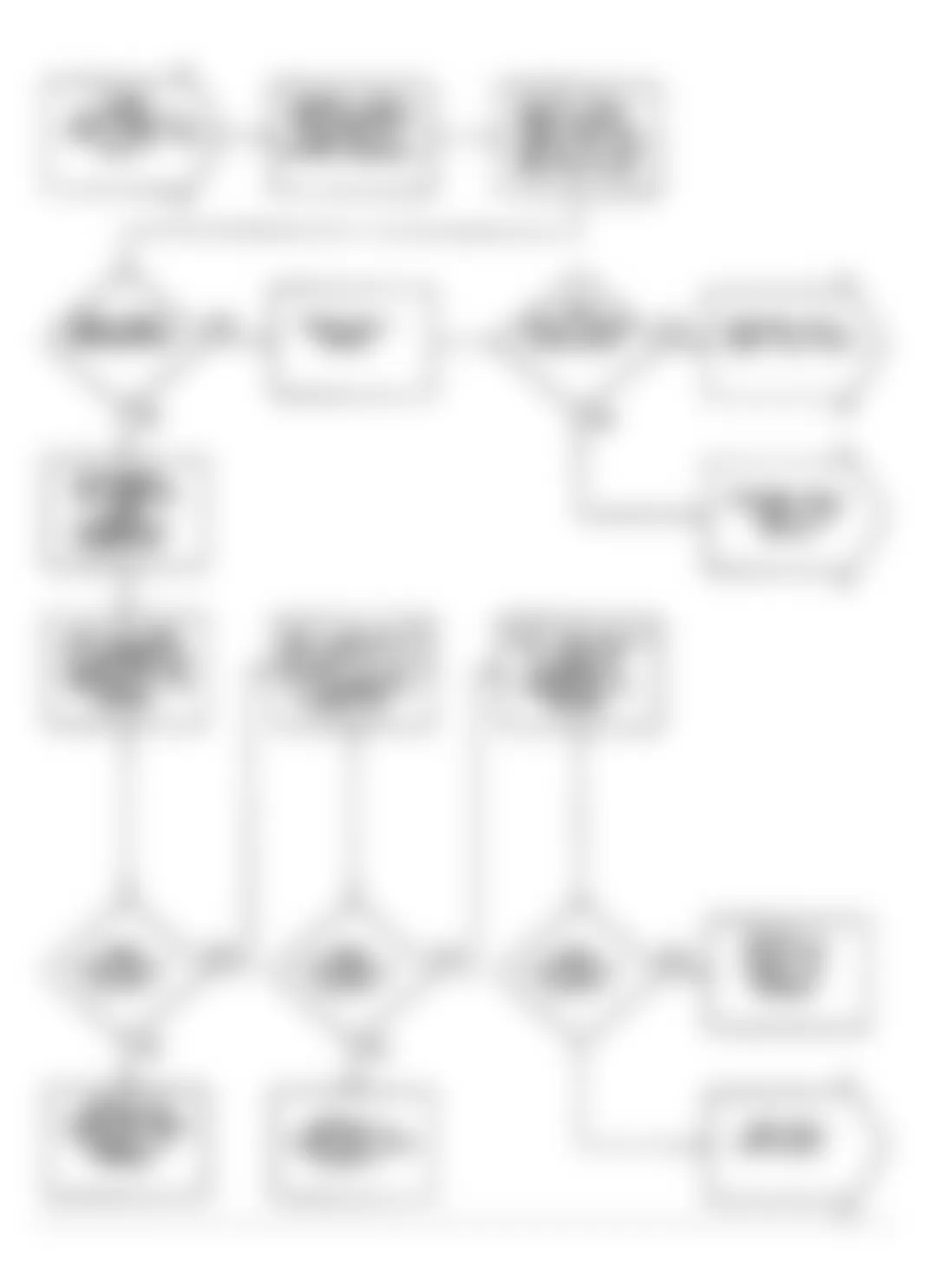 Dodge Colt GT 1990 - Component Locations -  Flow Chart DR-1 (1.6L) (1 of 2)