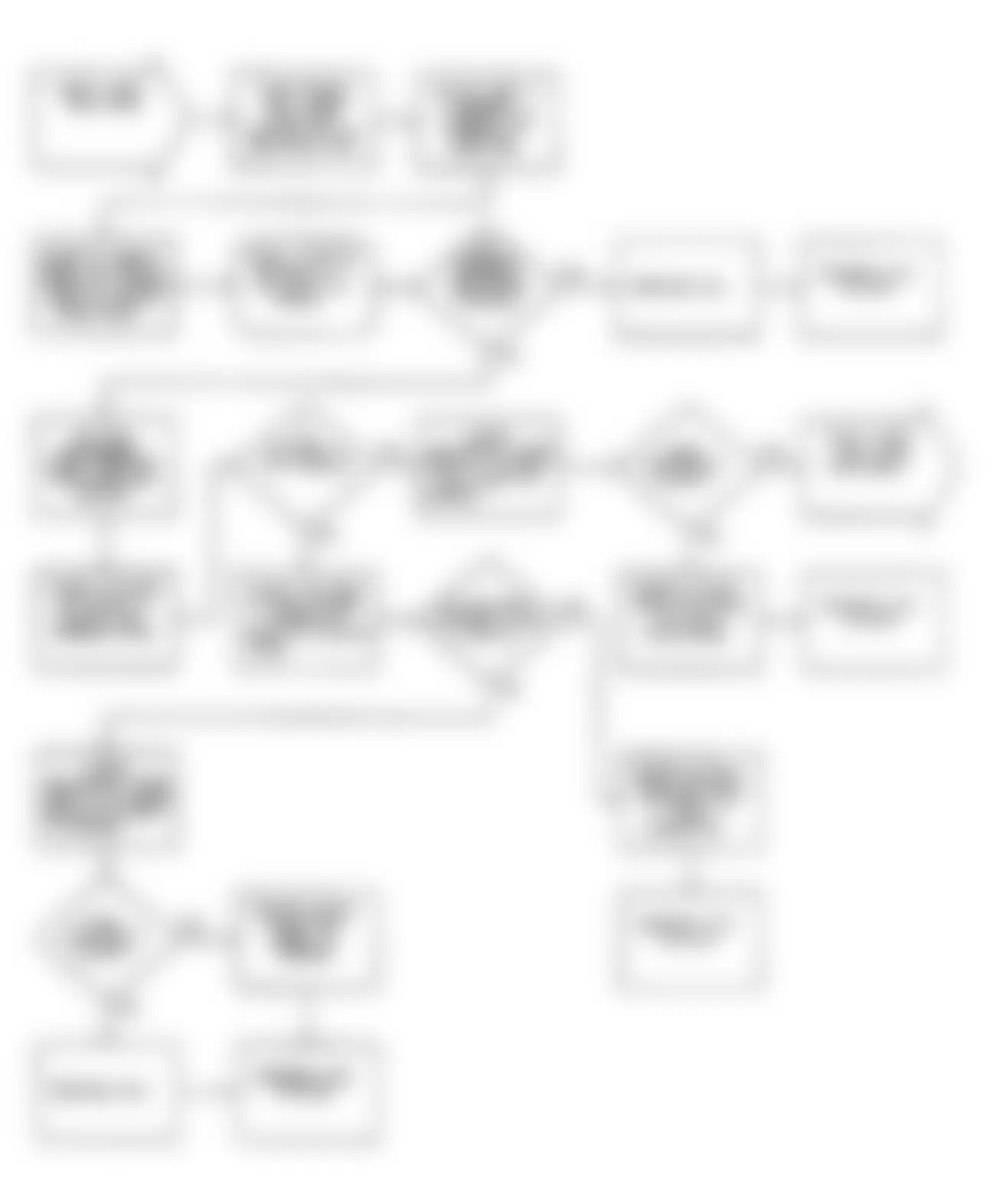 Dodge Colt GT 1990 - Component Locations -  Flow Chart DR-6 (1.6L) (2 of 3)