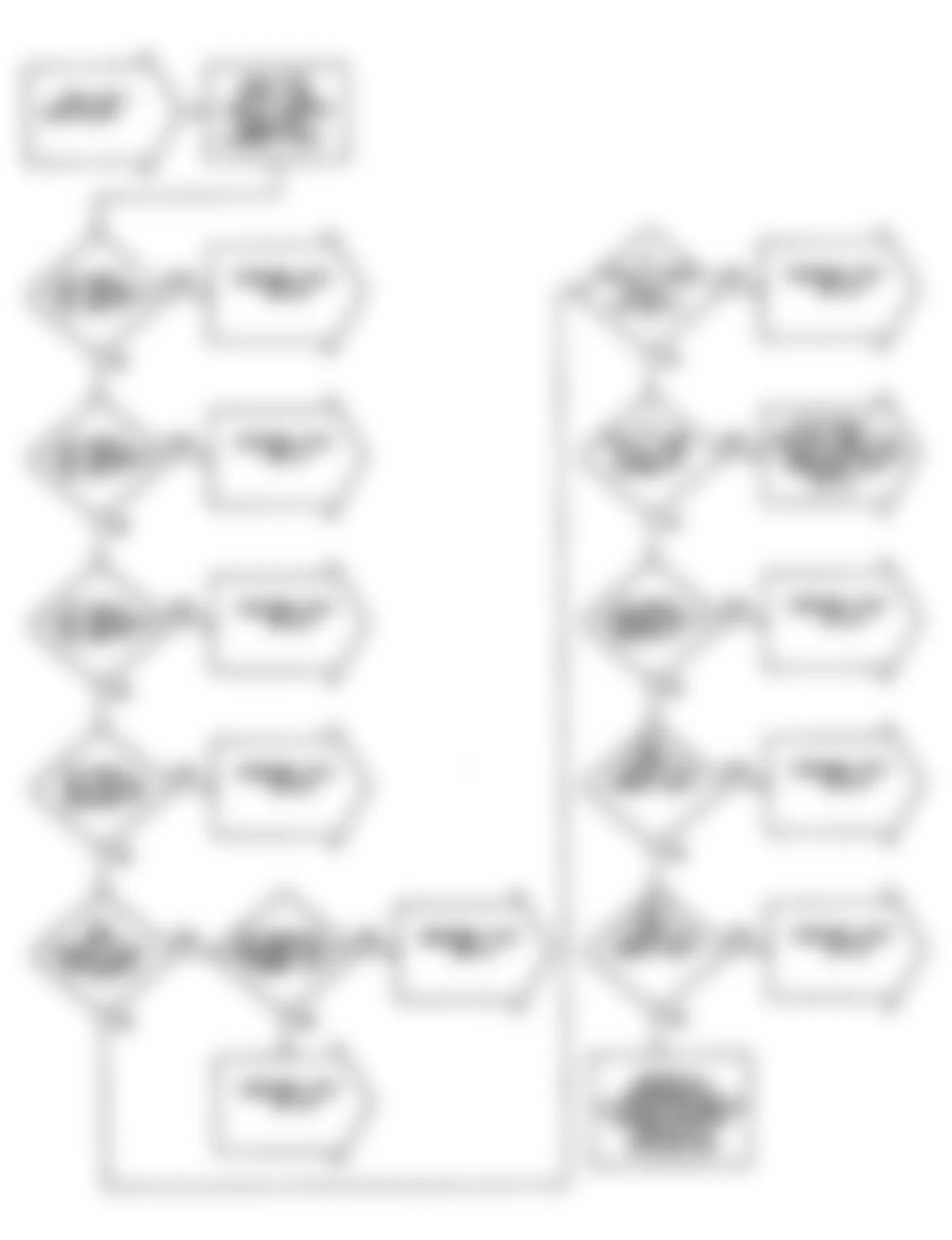 Dodge Daytona 1990 - Component Locations -  DR-1: Flow Chart (5 of 5)