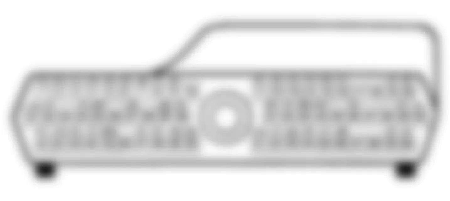 Dodge Daytona 1990 - Component Locations -  Shadow 2.2L Turbo IV SBEC 60-Pin Connector