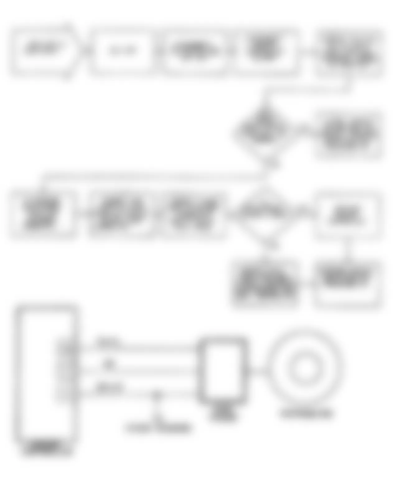 Dodge Daytona ES 1990 - Component Locations -  NS-13: Circuit Diagram & Flow Chart (2 of 2)