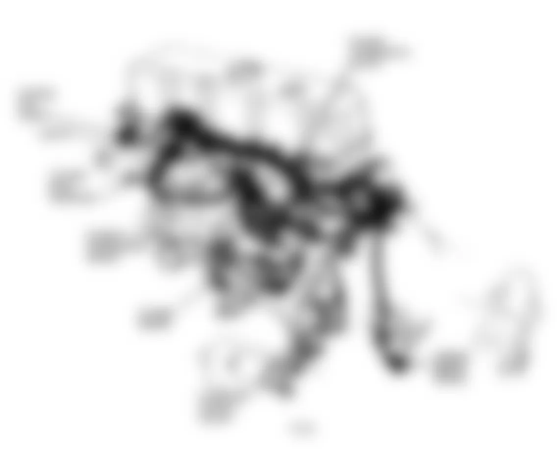 Dodge Monaco ES 1990 - Component Locations -  Component Locations (5 Of 7)
