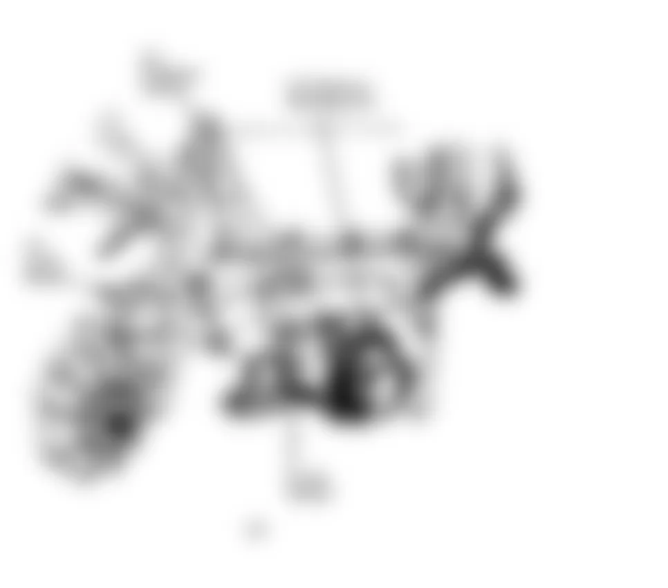 Dodge Monaco ES 1990 - Component Locations -  Component Locations (7 Of 7)