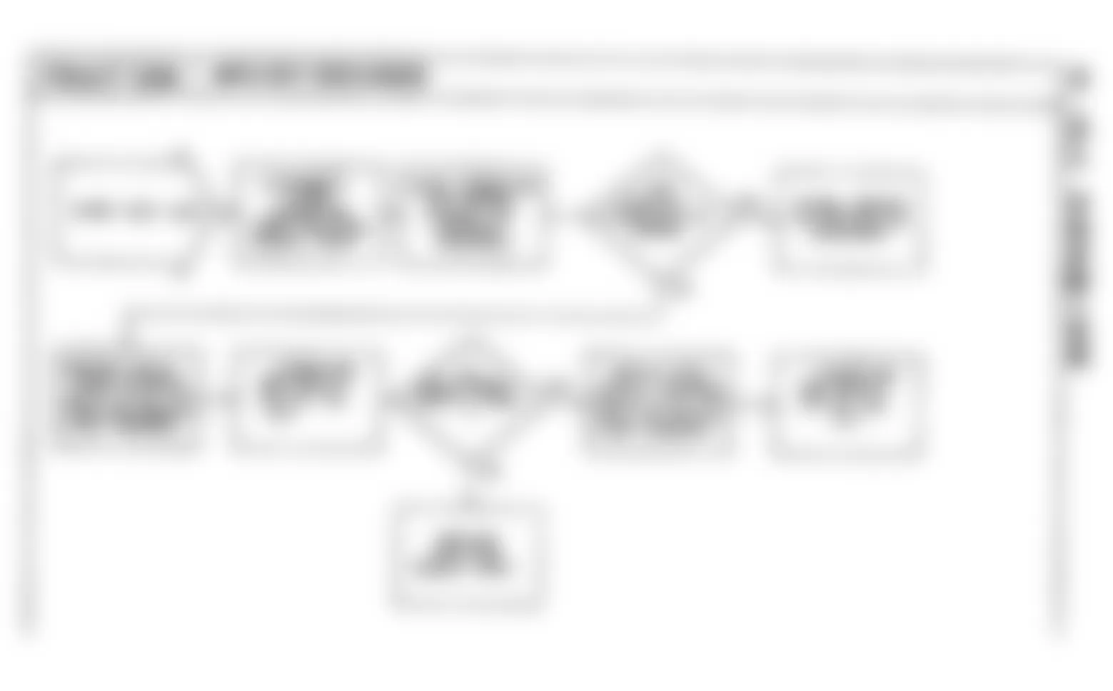 Dodge Monaco ES 1990 - Component Locations -  Fault 1222: Flow Chart