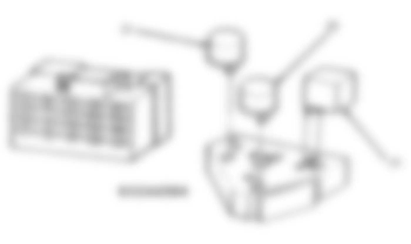 Dodge Omni America 1990 - Component Locations -  Fuse Block Identification (1990 Models)