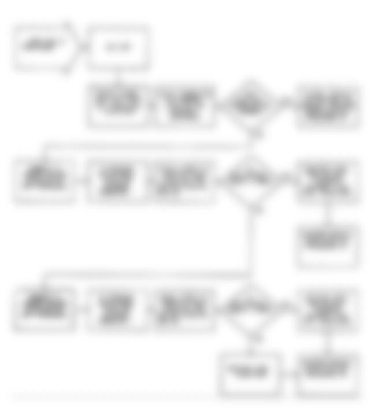 Dodge Pickup D150 1990 - Component Locations -  NS10: Flow Chart (3 of 3)