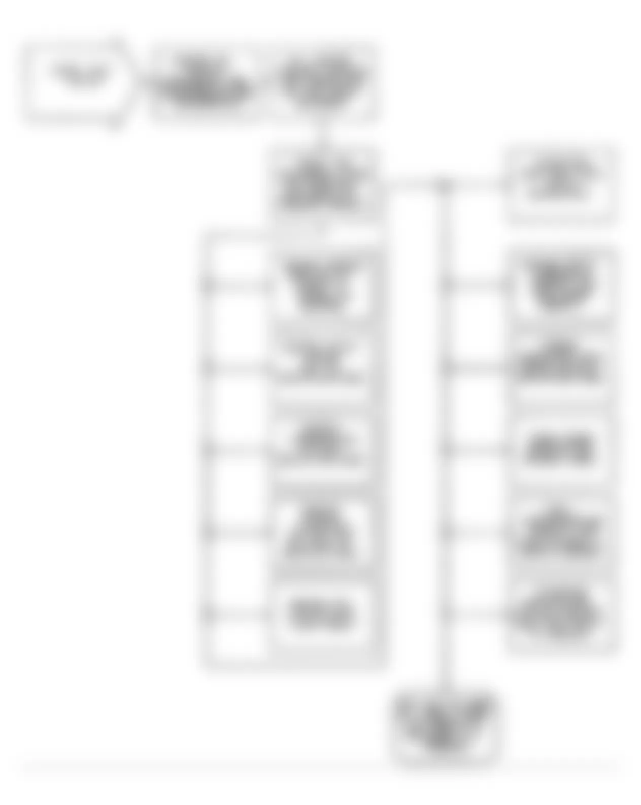 Dodge Pickup D150 1990 - Component Locations -  DR43: Flow Chart