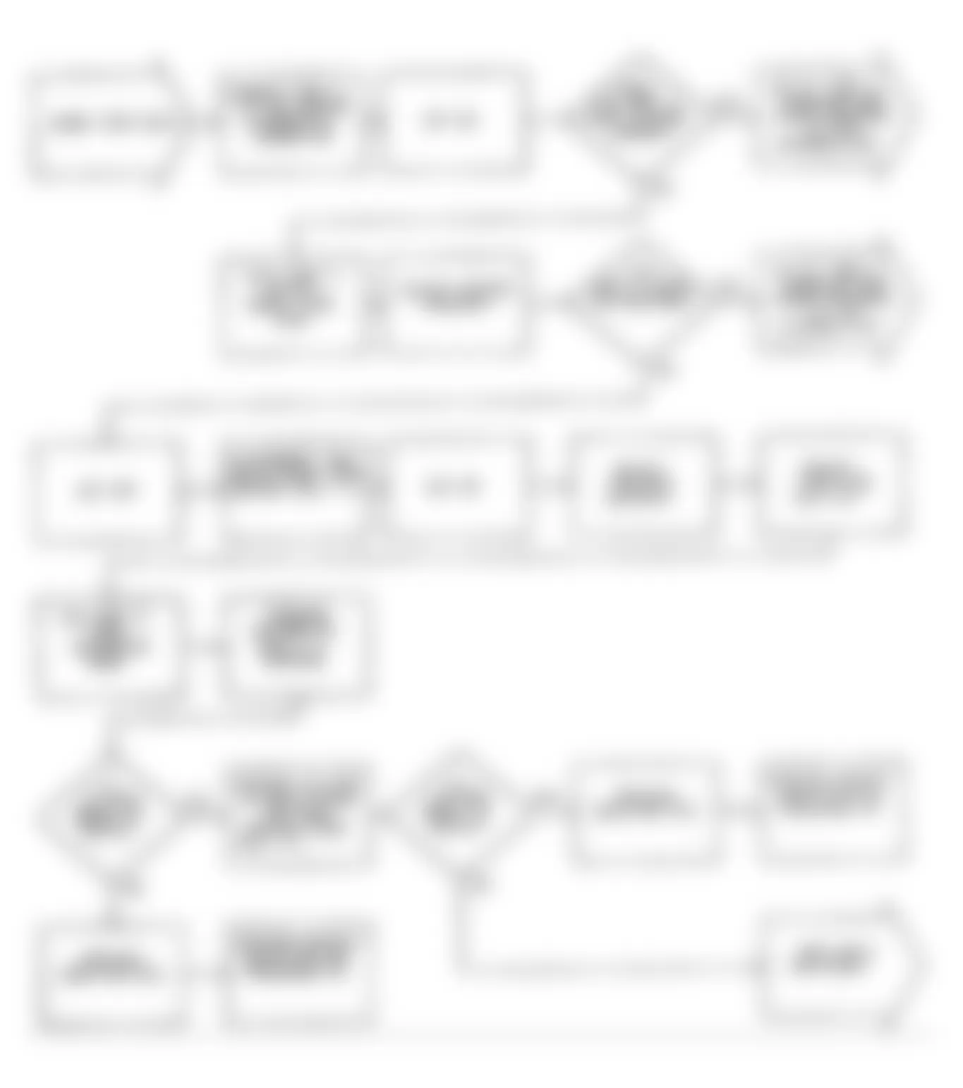 Dodge Pickup D250 1990 - Component Locations -  NS9: Flow Chart (1 of 2)