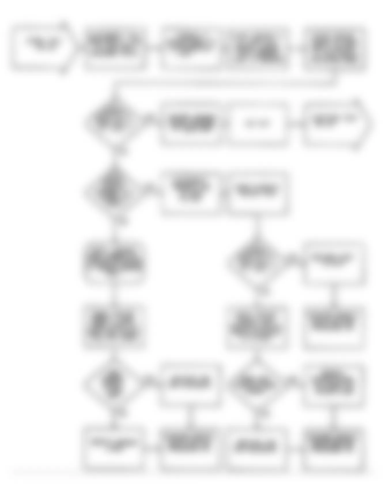 Dodge Pickup D250 1990 - Component Locations -  DR19: Flow Chart (1 of 2)