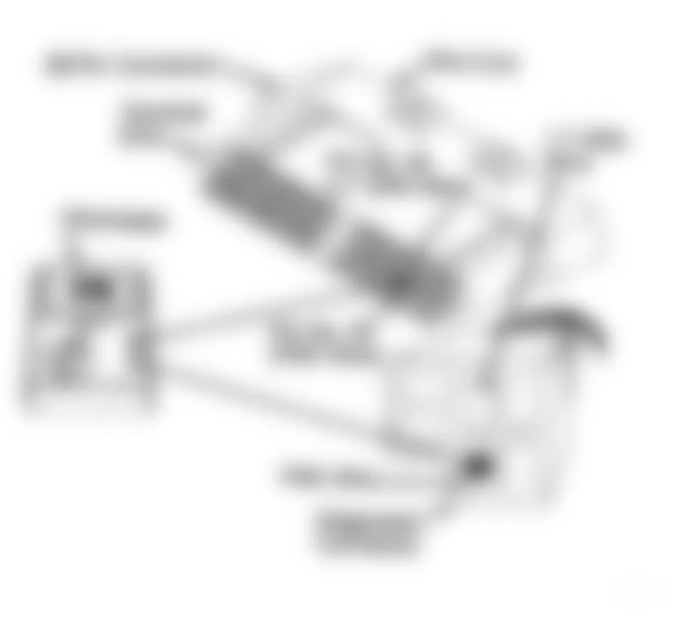 Dodge Caravan 1991 - Component Locations -  Resistance Check Between Diagnostic & 60-Pin Connector