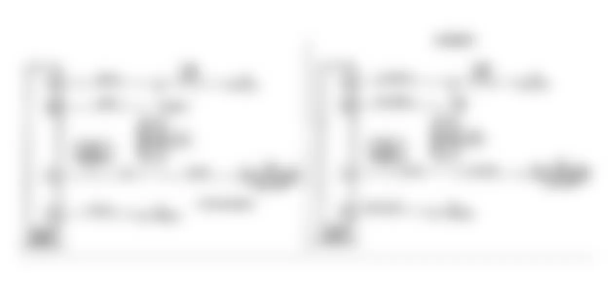 Dodge Caravan 1991 - Component Locations -  Test NS-3A Ckt Diag: Injector Faults, Power To SBEC, MAP Sensor & Theft status