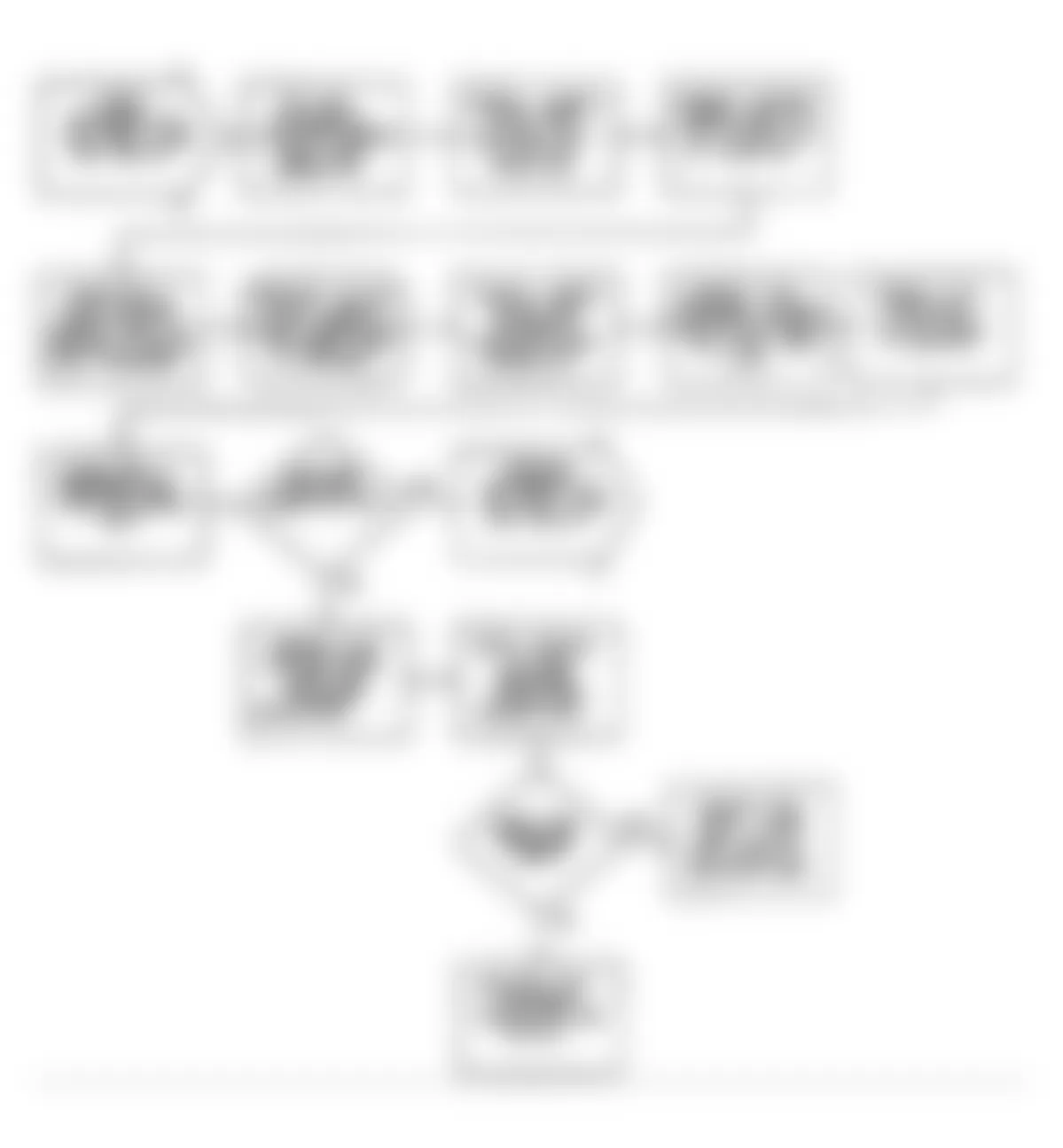 Dodge Colt 1991 - Component Locations -  Flow Chart DR-18 (1.6L)