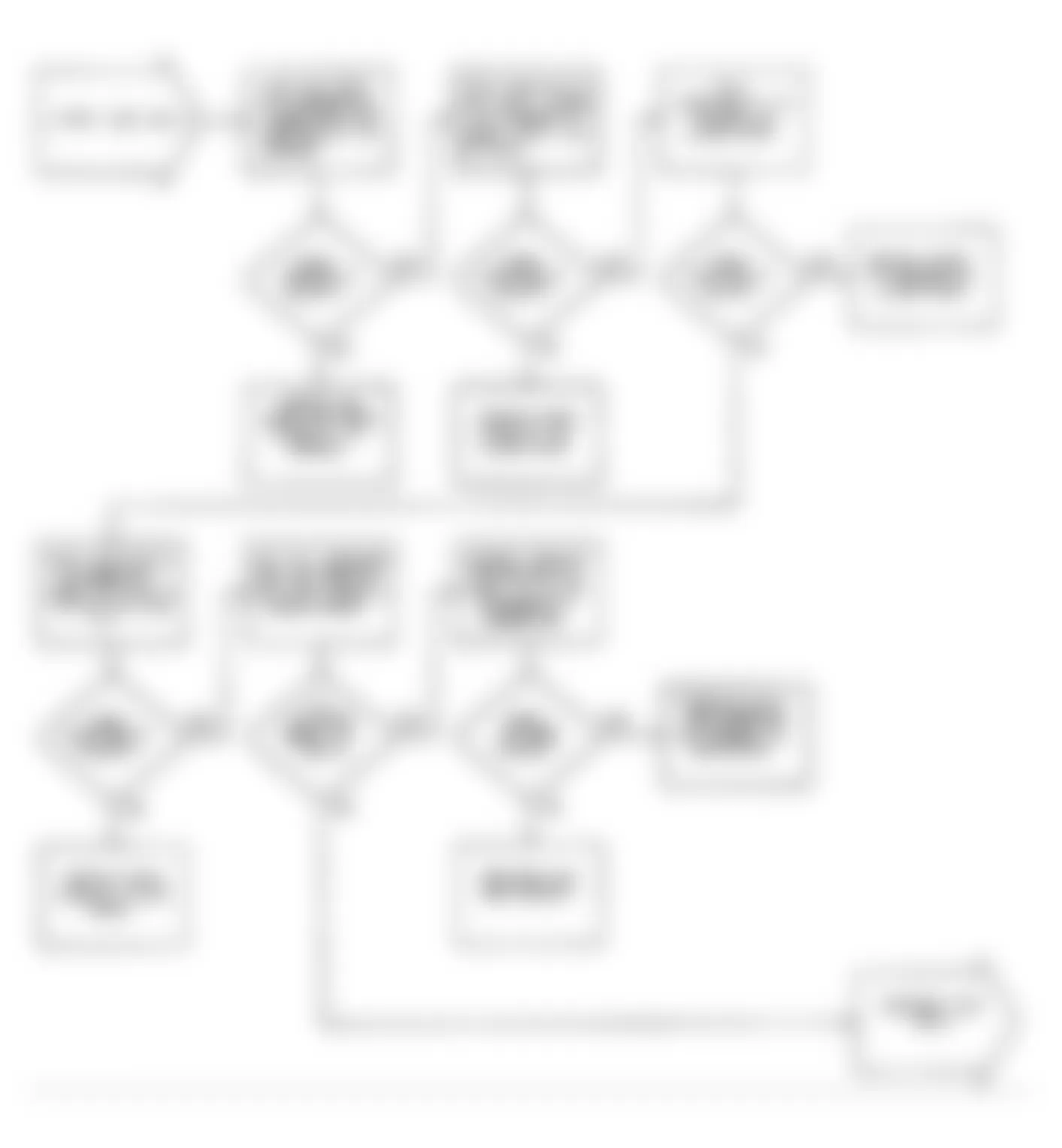 Dodge Colt 1991 - Component Locations -  Flow Chart NS-4 (1.8L)