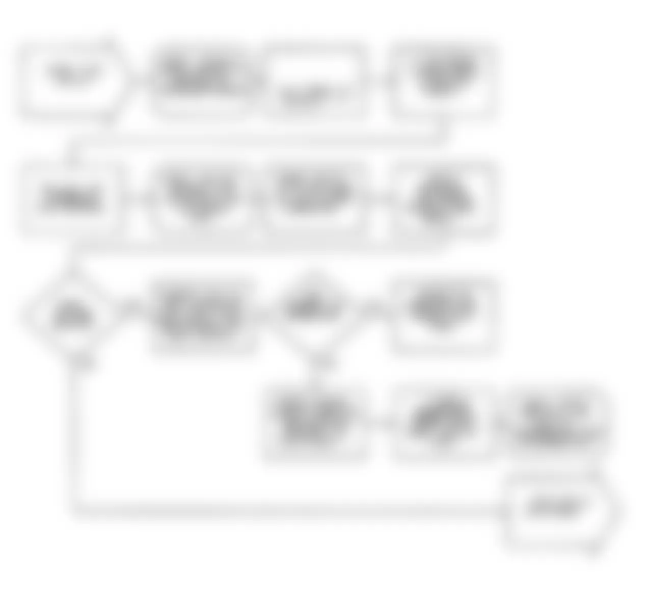 Dodge Colt 1991 - Component Locations -  Flow Chart DR-10 (1.8L) (1 of 2)