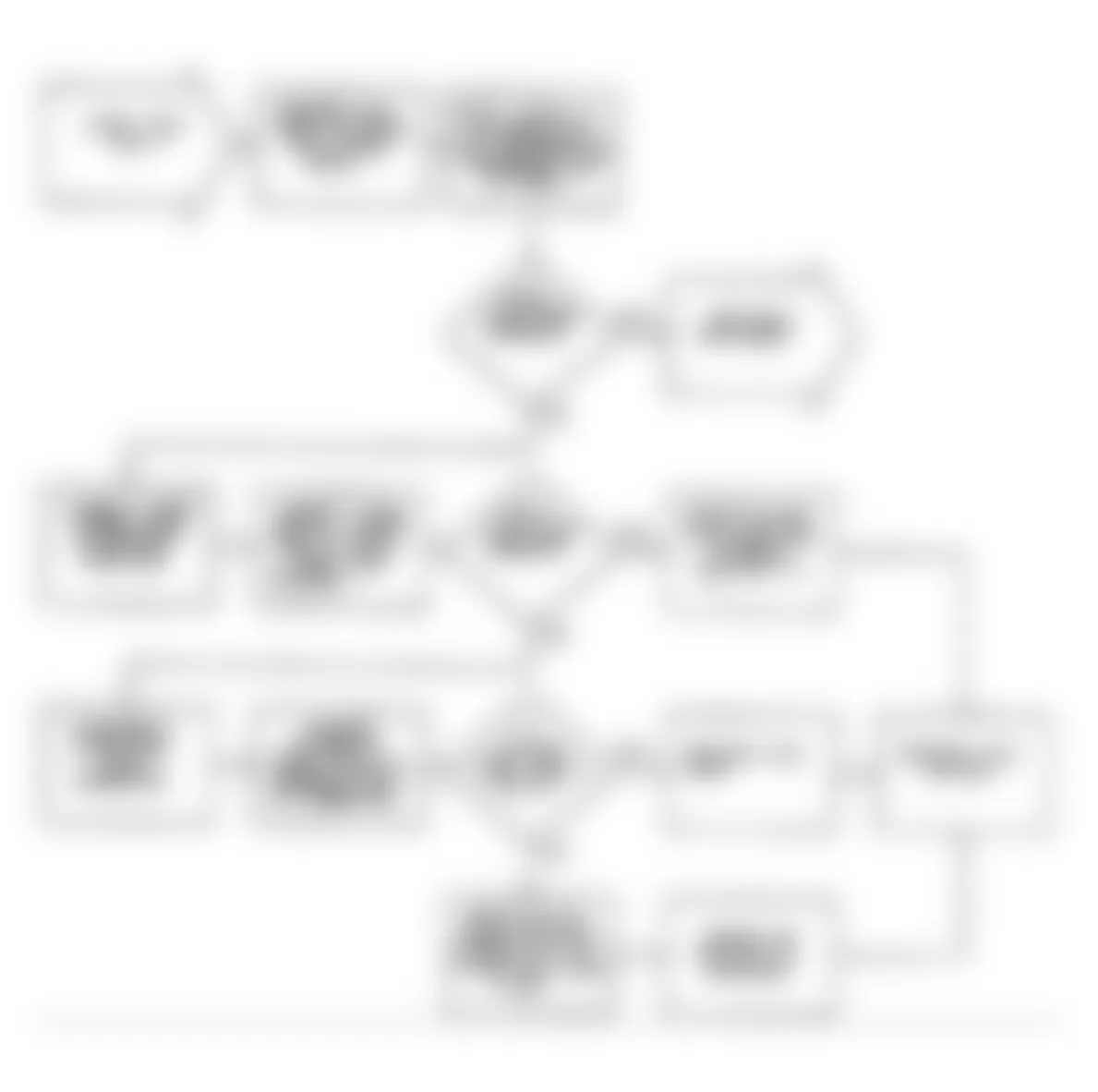 Dodge Colt 1991 - Component Locations -  Flow Chart NS-4 (1.6L) (1 of 2)