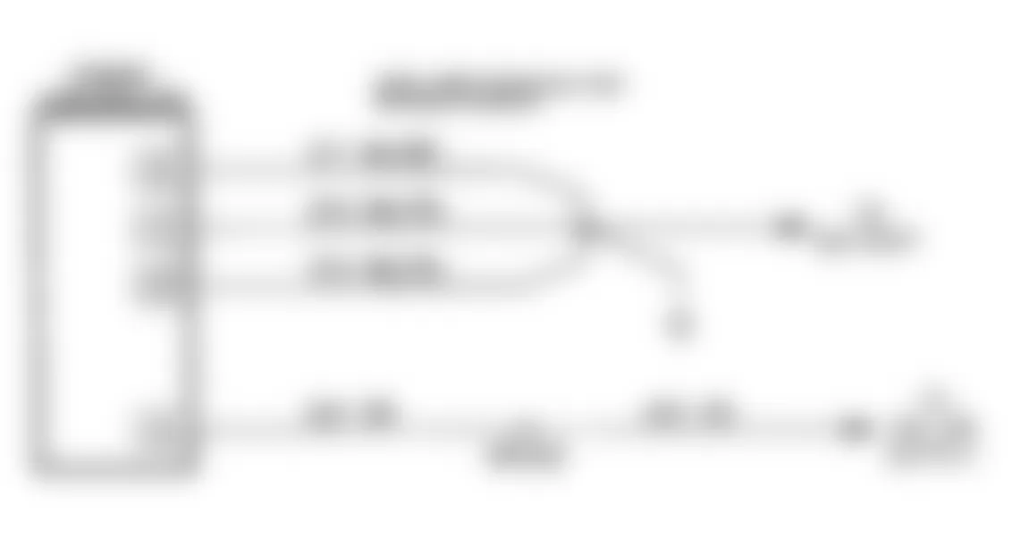 Dodge Monaco ES 1991 - Component Locations -  Test DR-37A: Circuit Diagram.