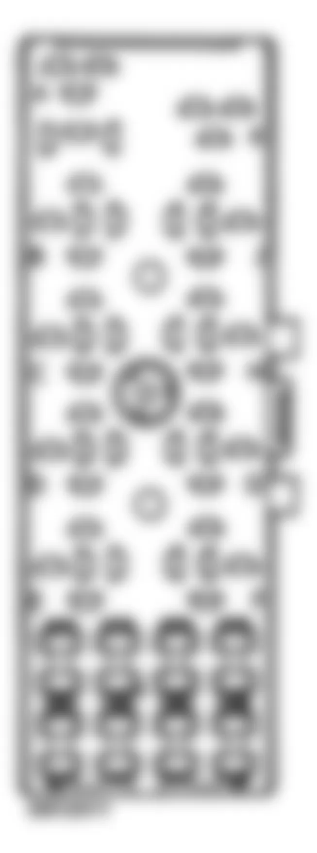 Dodge Monaco ES 1991 - Component Locations -  Underdash Relay Identification (1991-92)