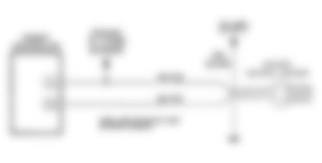 Dodge Monaco ES 1991 - Component Locations -  Test DR-8A, Code 21: Circuit Diagram.