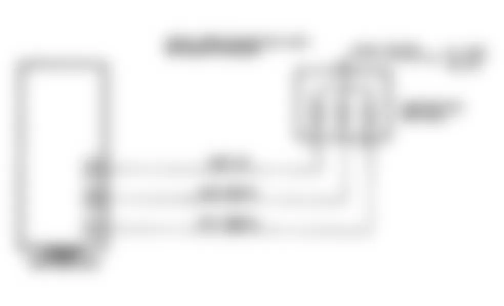 Dodge Monaco ES 1991 - Component Locations -  Test DR-26B, Code 43: Circuit Diagram.