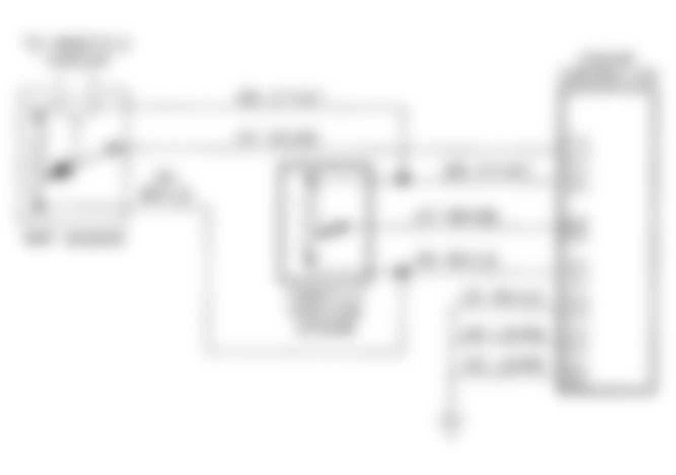 Dodge Pickup D350 1991 - Component Locations -  Schematic Test DR-14A TPS Voltage Low