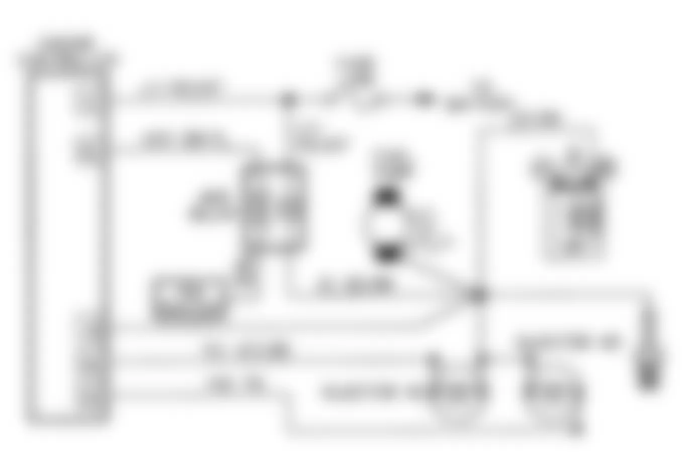 Dodge Pickup W150 1991 - Component Locations -  Schematic Test NS-9A Auto Shutdown Relay Control Circuit